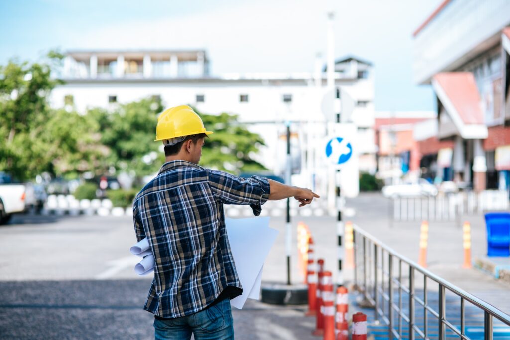 Civil engineers perform road conditions.